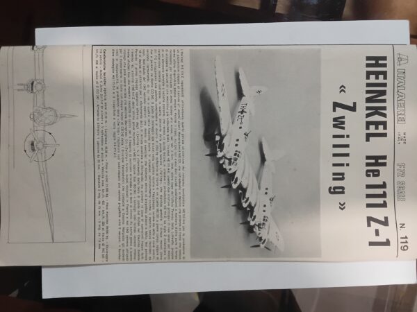 Maquette Heinkel HE 111 Z-1 "Zwilling" 1/ 72 Italeri – Image 4