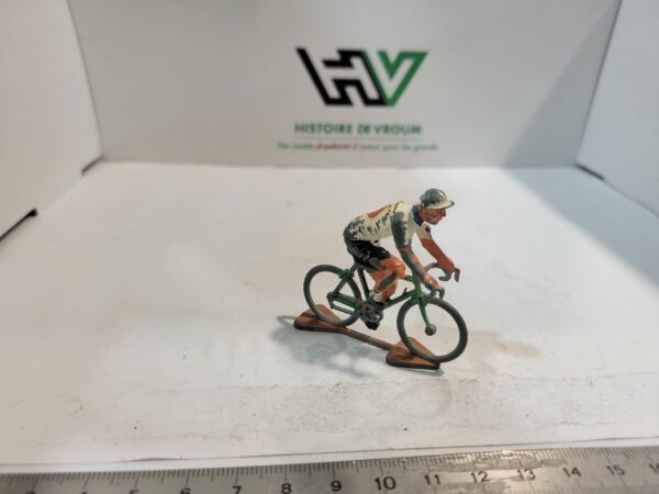 Coureur Cycliste en plomb peint ( état moyen ) – Image 3