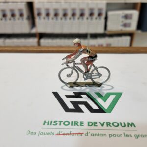 Coureur Cycliste en aluminium Bic ( état moyen )