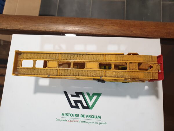 Remorque Portes Voitures 1/60 Majorette Jaune et Rouge – Image 4