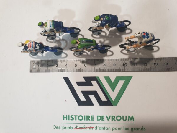 Lot Coureurs Cyclistes en aluminium peints – Image 6