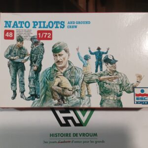 Nato Pilots And Ground Crew ERTL ESCI 1/72