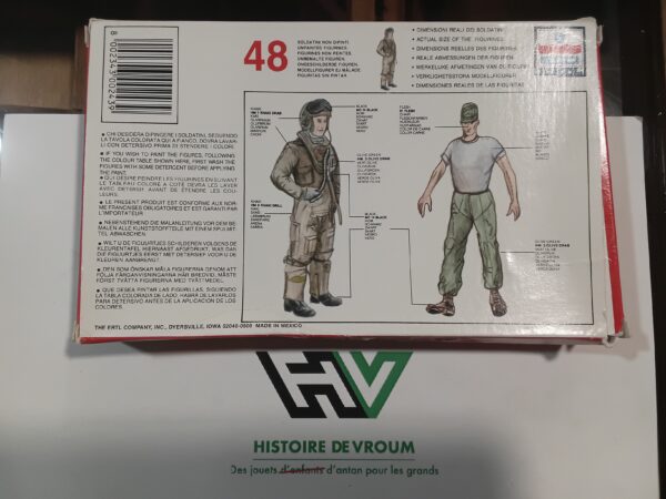Nato Pilots And Ground Crew ERTL ESCI 1/72 – Image 3