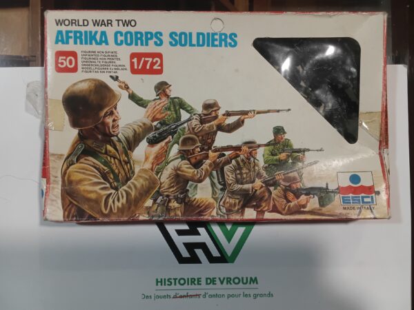 Afrika Corps Soldiers WW2 ESCI ERTL 1/72 (non complet)