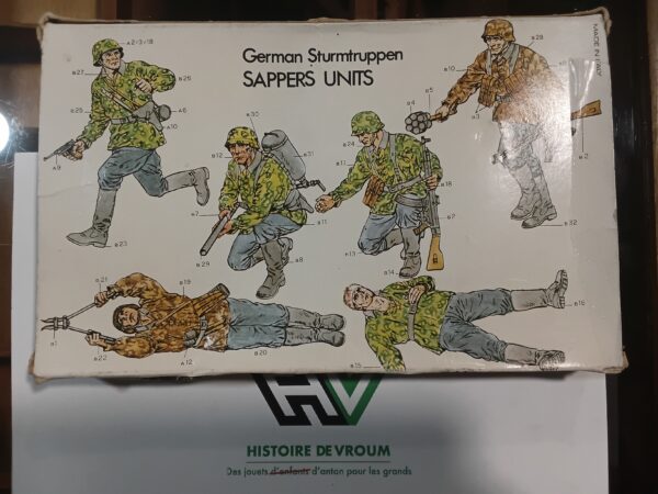 German Sturmtruppen Sappers Unit ESCI 1/35 (non complet) – Image 3