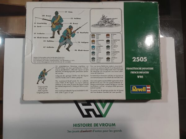 Franzosische Infanterie WW1 Revell n°2505 1/72 – Image 3