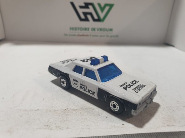 Plymouth Gran Fury Metro Police n°10 Matchbox Superfast 1979 Très bon état – Image 2