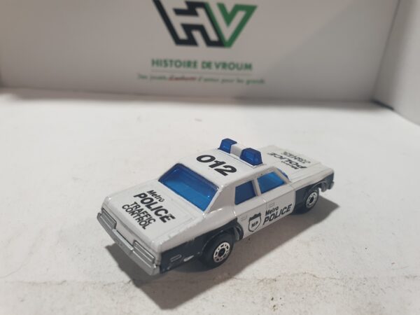 Plymouth Gran Fury Metro Police n°10 Matchbox Superfast 1979 Très bon état – Image 8