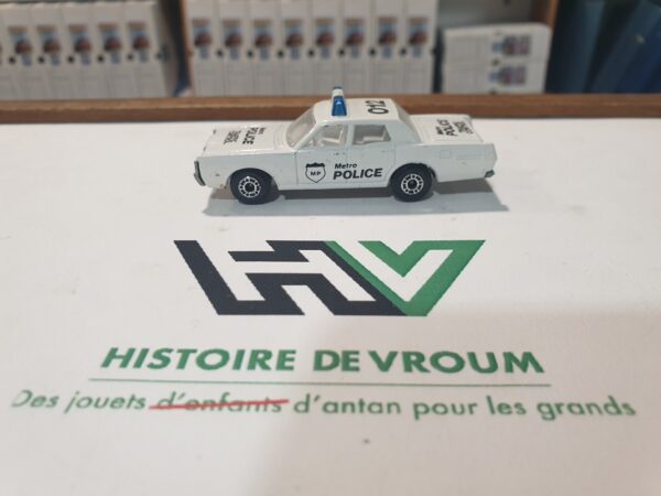 Mercury Metro Police Matchbox series by Lesney  Très bon état