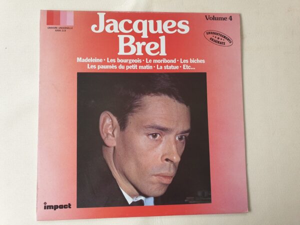 Jacques Brel Volume 4 33 T bon état