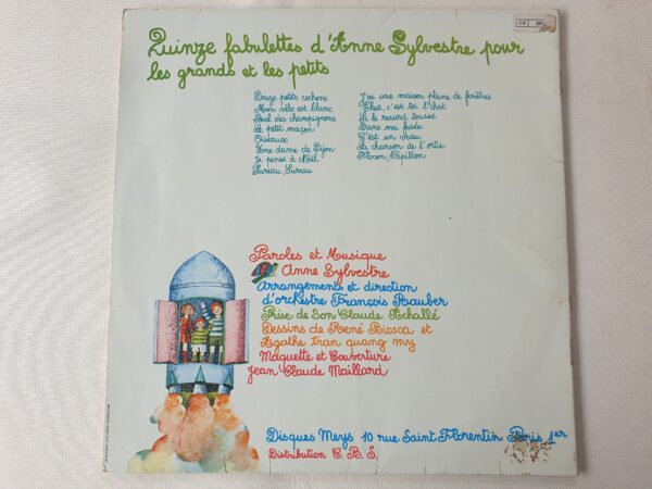 Anne Sylvestre Fabulettes 33 tours – Image 5