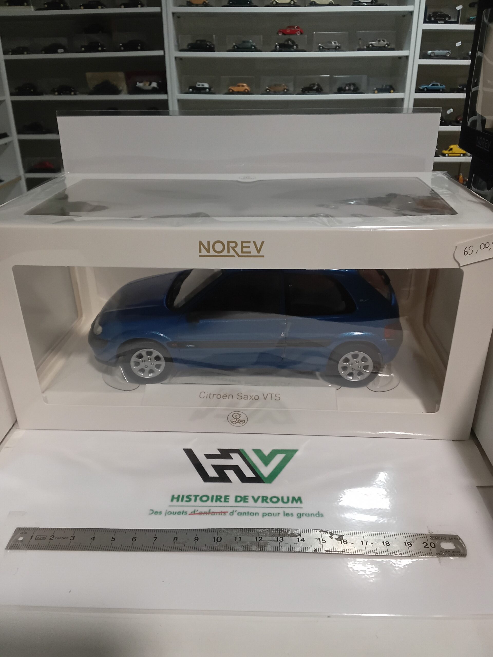 Voiture Miniature Norev 1/18 - Citroën Saxo VTS - Réf. 181830 – Image 2