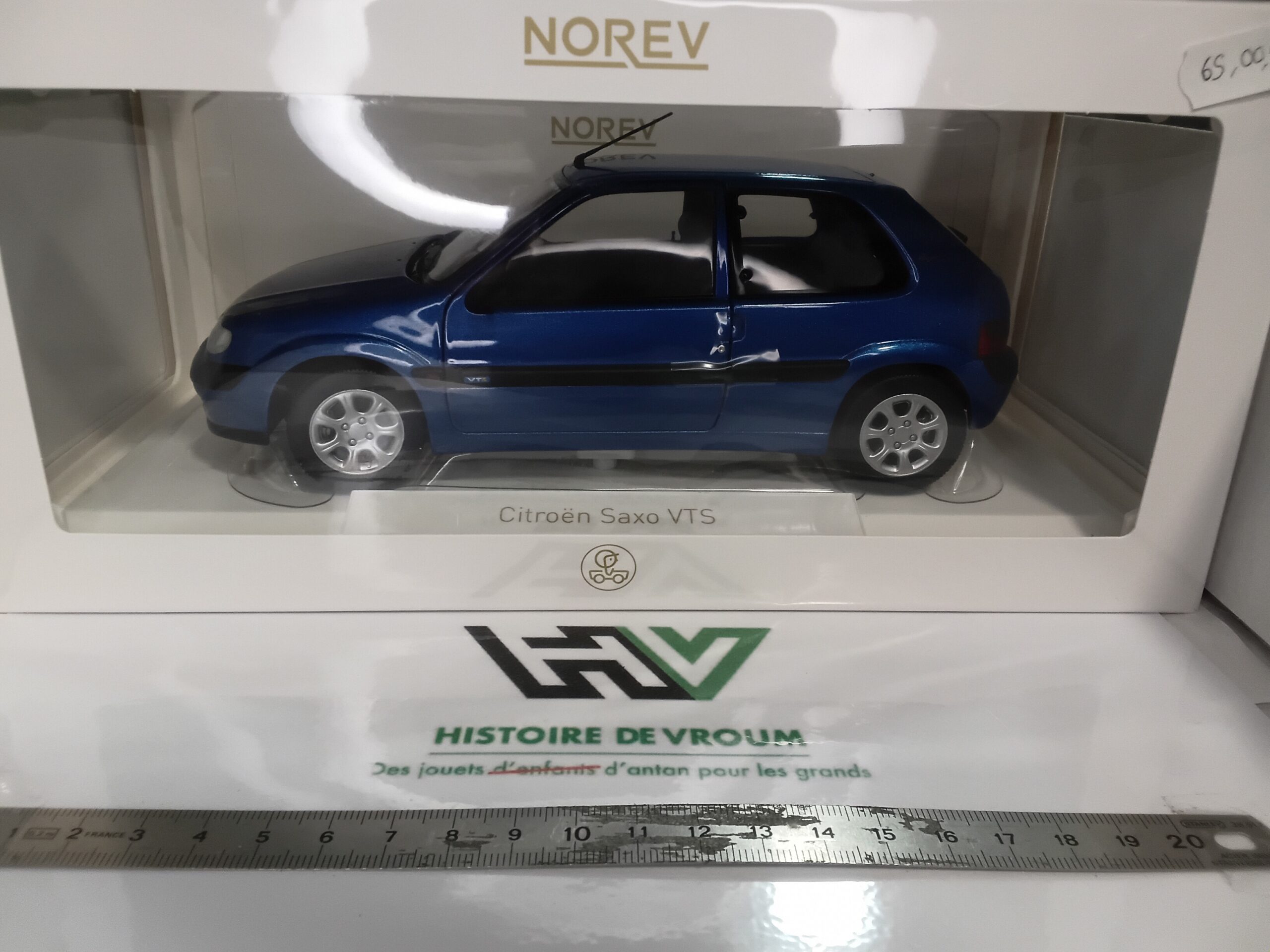 Voiture Miniature Norev 1/18 - Citroën Saxo VTS - Réf. 181830