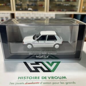Peugeot 205 Junior 1988 Blanc 1/43