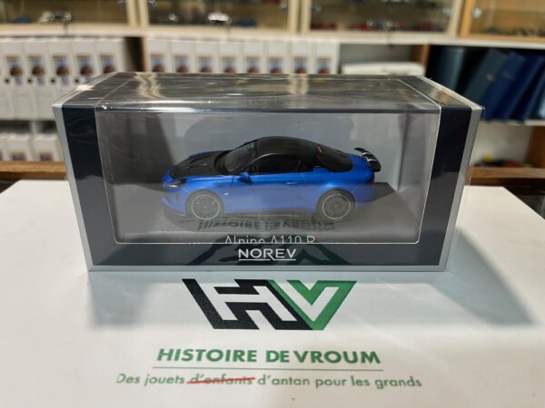 Alpine A110 R 2023 Bleu Alpin mat 1/43