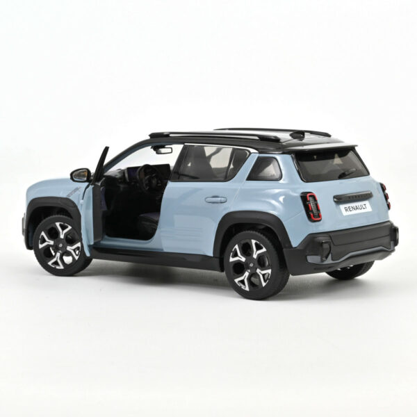 Renault 4 E-Tech Electrique 2025 Bleu Nuage 1/18 – Image 2
