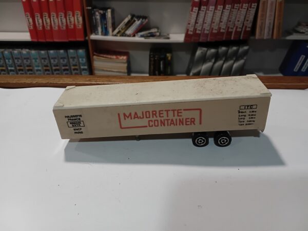 Remorque Container Majorette 1/100