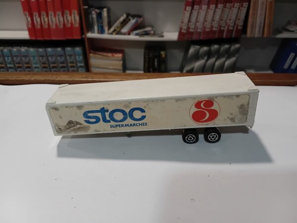 Remorque " stoc supermarché " Majorette 1/100