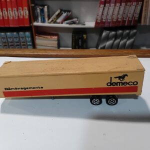 Remorque Demeco Majorette 1/100 Jaune