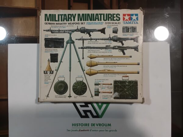 Military Miniatures German Infantry Weapons Set Tamiya 1/35 – Image 2