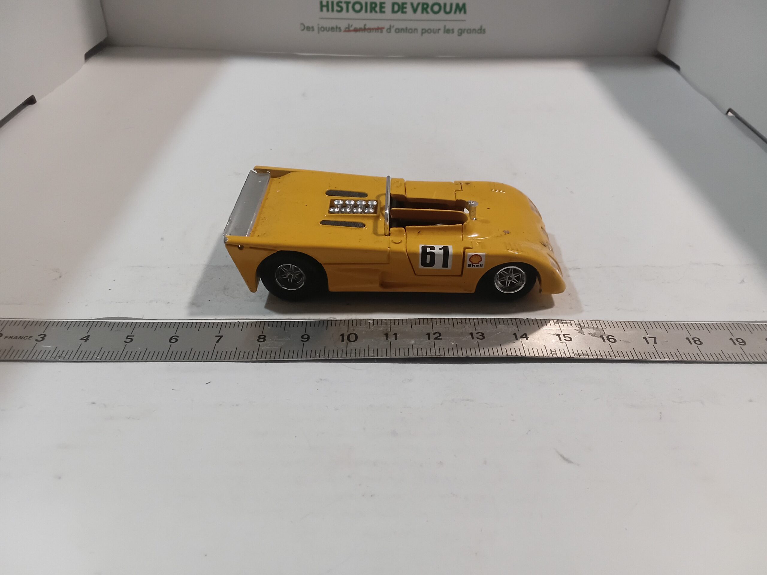 Lola T 280 Le Mans Shell n°61 Solido 1/43 – Image 4