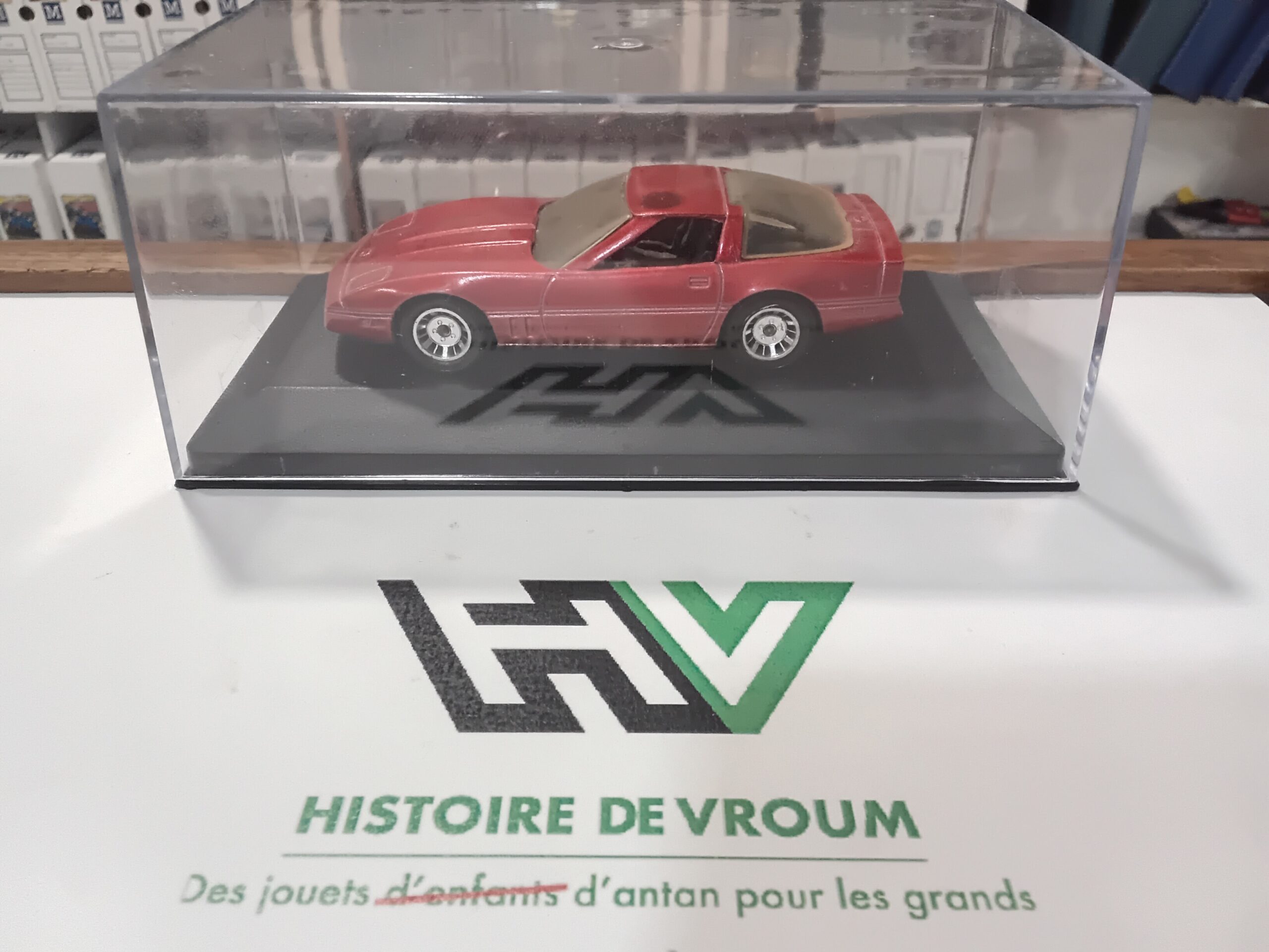 Chevrolet Corvette Rouge Solido 1/43