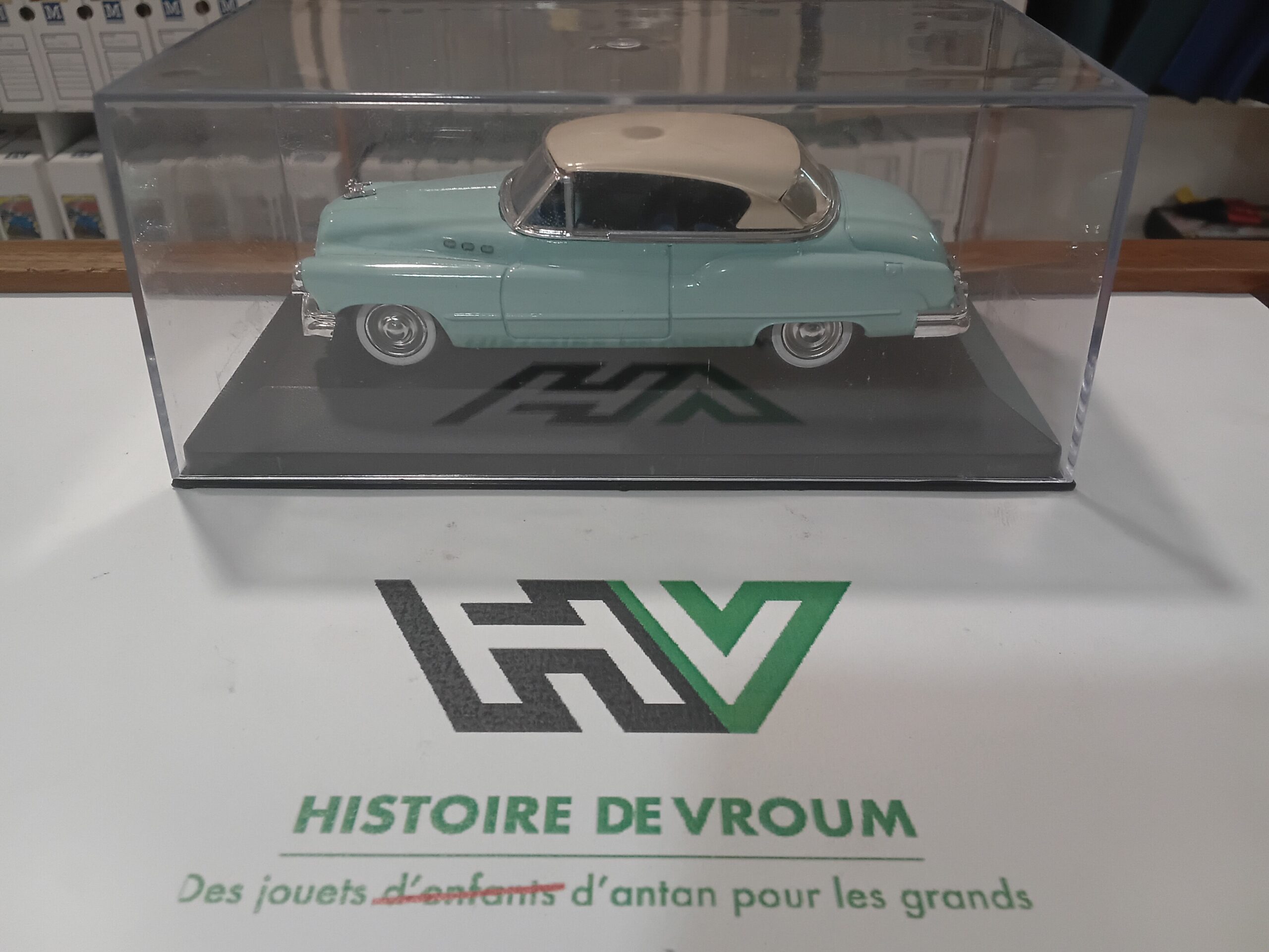 Buick 1950 Cabriolet Bleu Solido 1/43