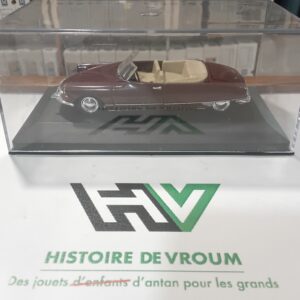 Citroën Cabriolet DS 19 1963 Rouge Bordeaux Norev 1998 1/43