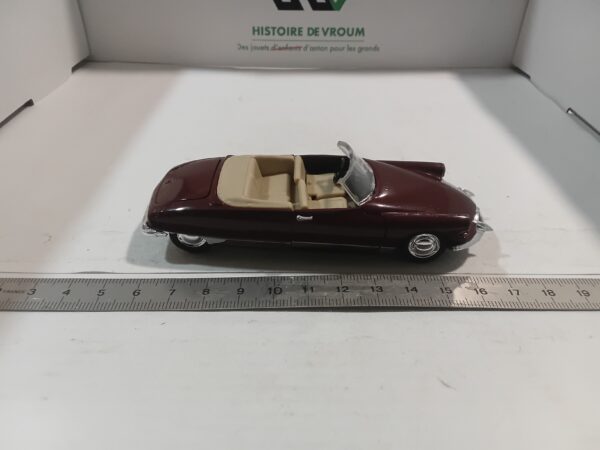 Citroën Cabriolet DS 19 1963 Rouge Bordeaux Norev 1998 1/43 – Image 4