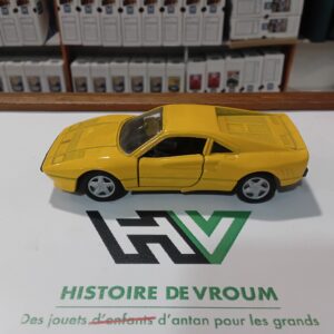 Ferrari 288 GTO Jaune Shell Maisto 1/36