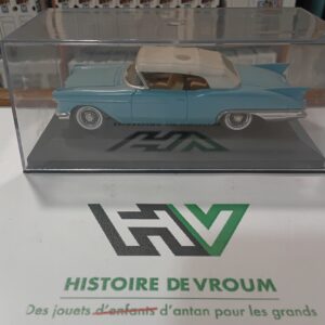 Cadillac Bleue Eldorado Biarritz 1957 Solido 1/43