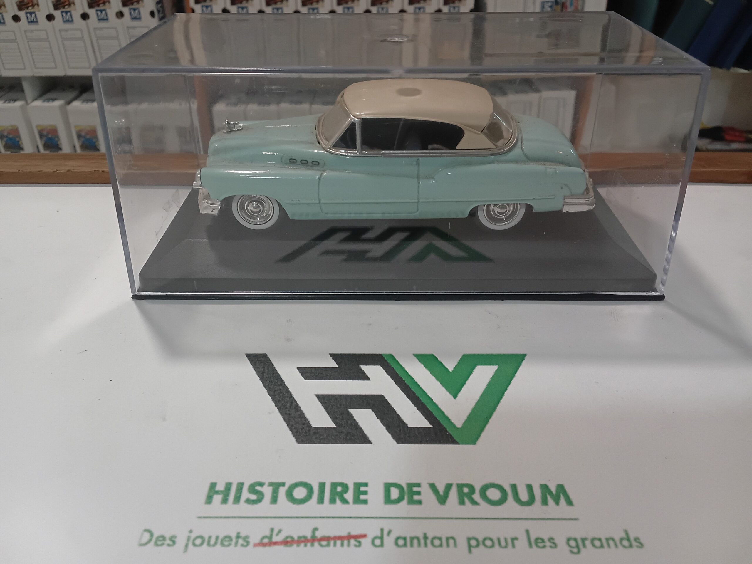 Buick 1950 Cabriolet Bleu 1/43