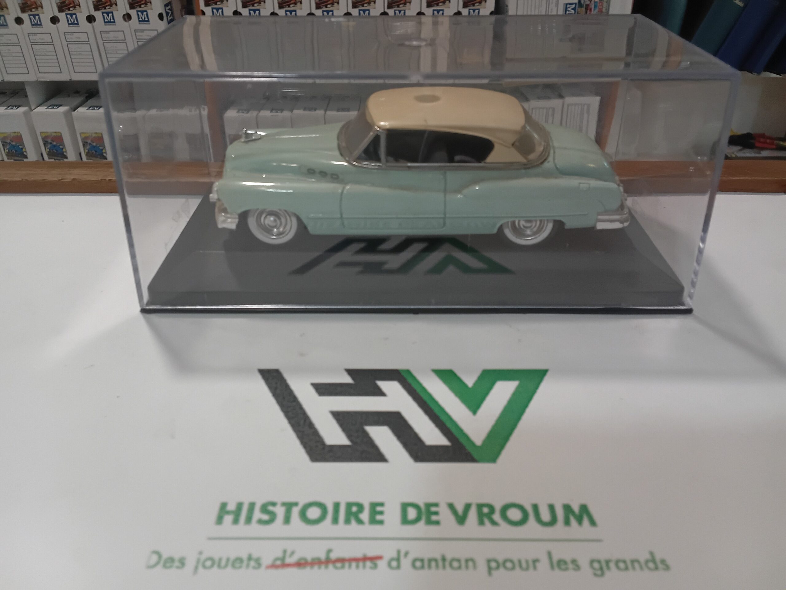 Buick 1950 Cabriolet Bleue 1/43