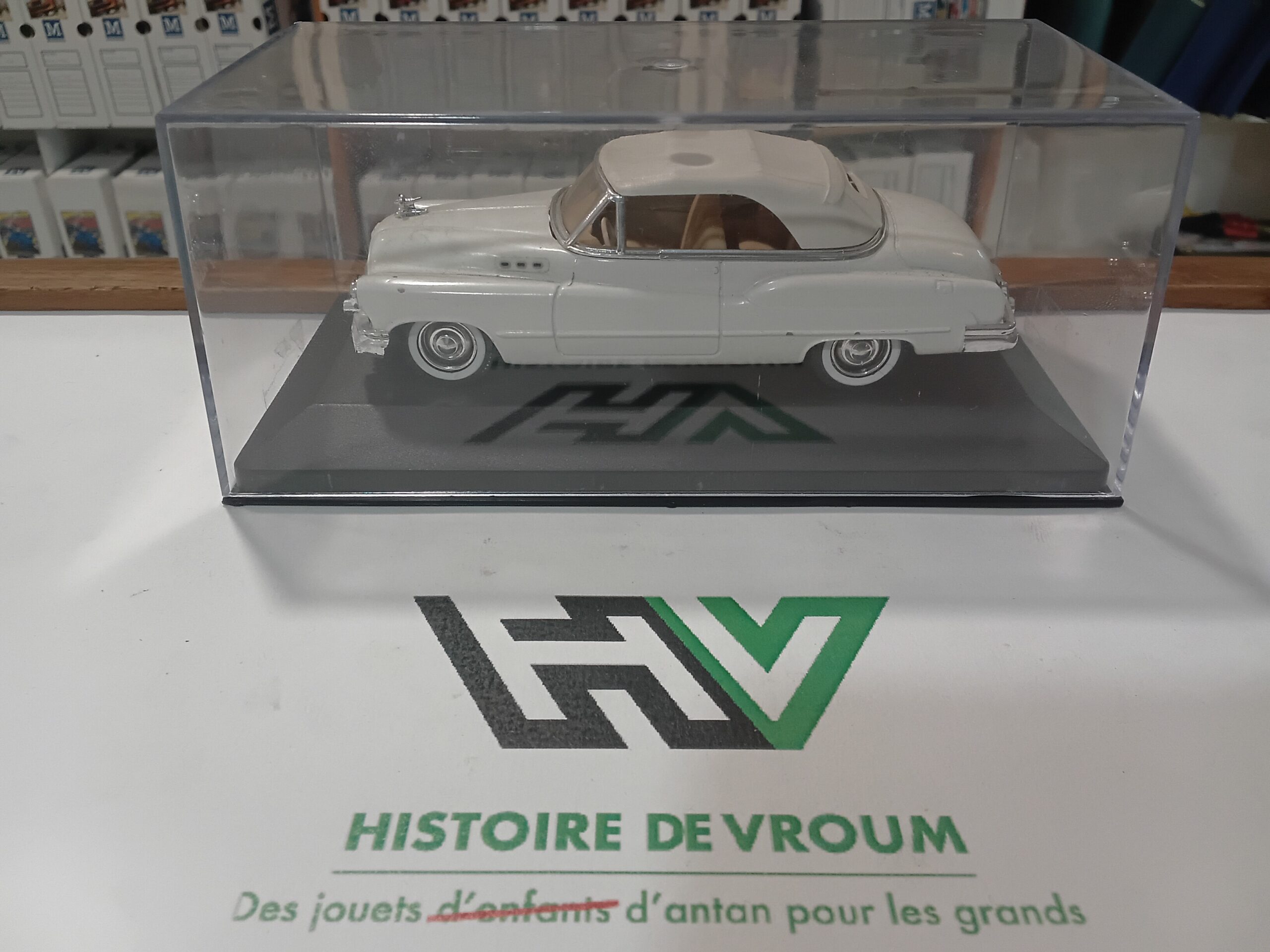 Buick 1950 Cabriolet Blanc 1/43
