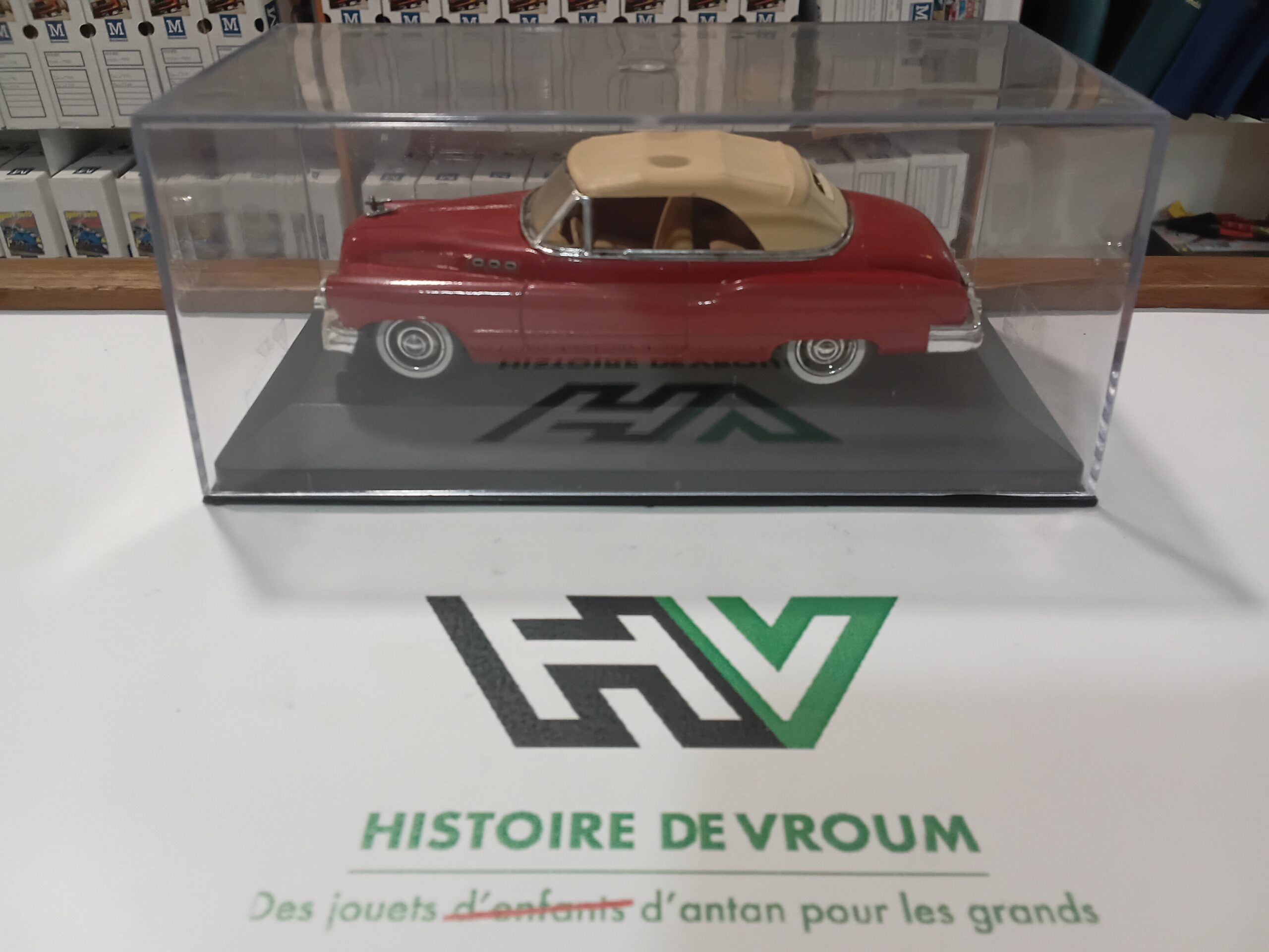 Buick 1950 Cabriolet Rouge Solido 1/43