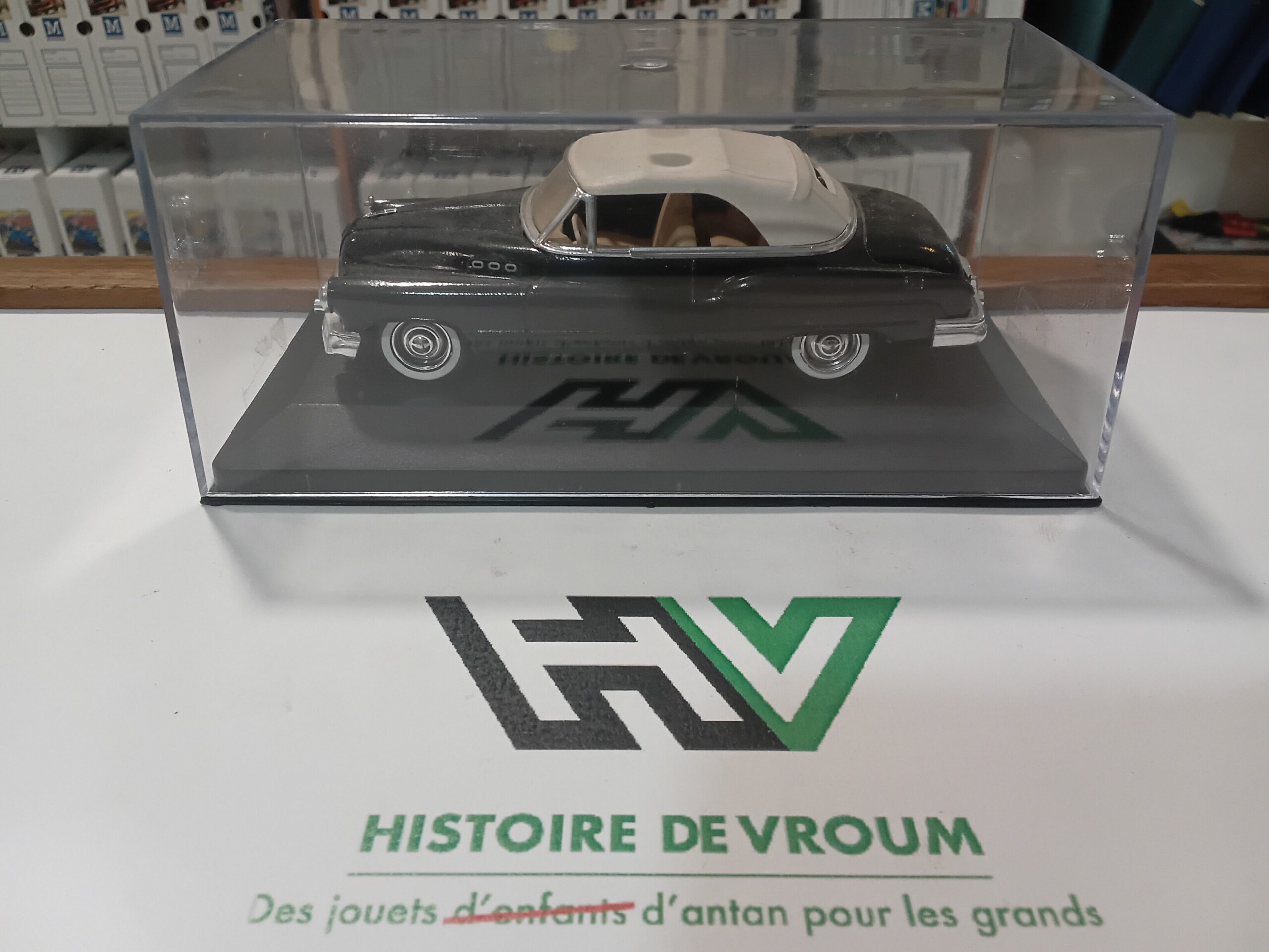 Buick 1950 Cabriolet Noir Solido 1/43