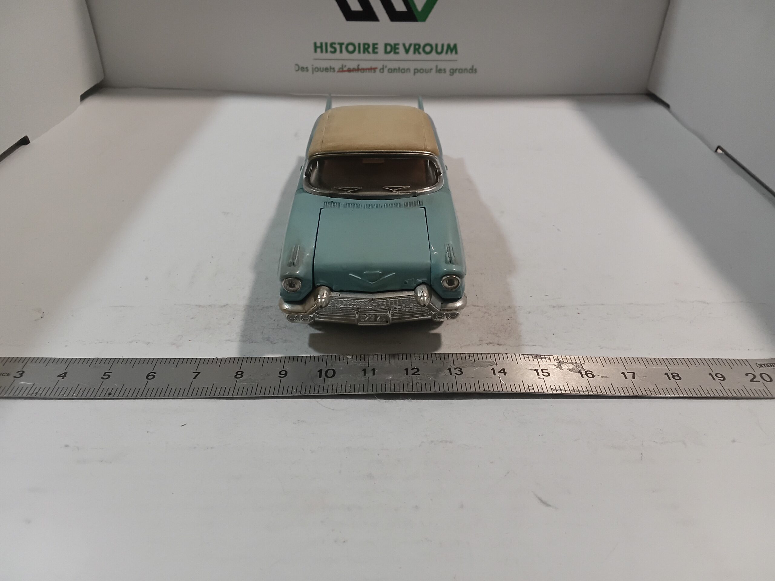 Cadillac Eldorado Biarritz 1957 Solido 1/43 Bleue – Image 2