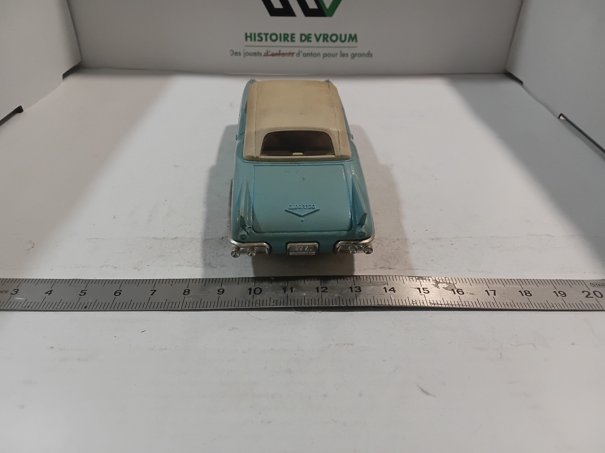 Cadillac Eldorado Biarritz 1957 Solido 1/43 Bleue – Image 3