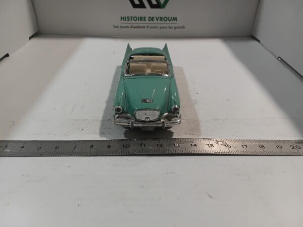 Studebaker 1957 Silver Hawk Bleue Solido 1/43 – Image 2