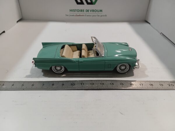 Studebaker 1957 Silver Hawk Bleue Solido 1/43 – Image 4