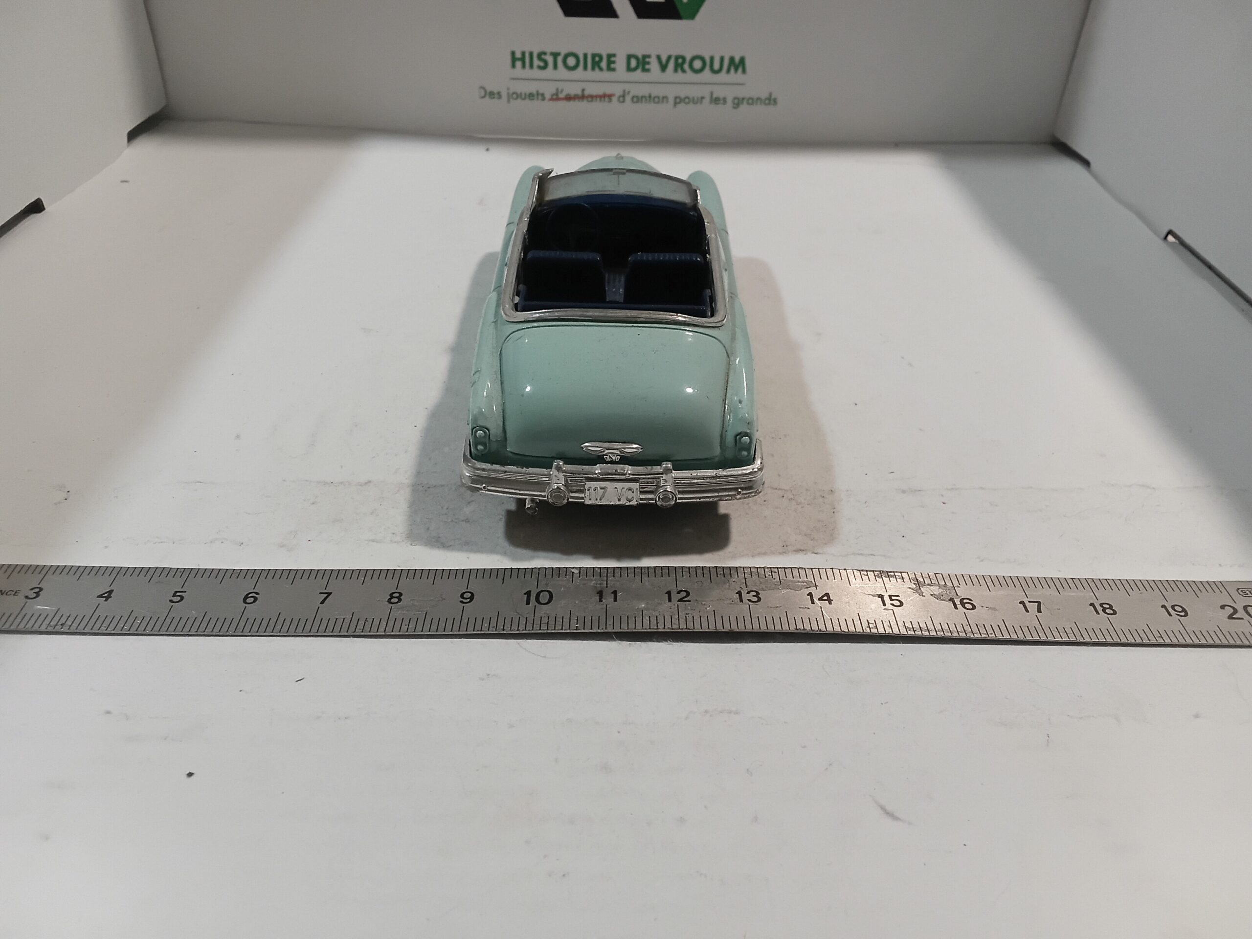 Buick 1950 Cabriolet Bleue Solido 1/43 (sans capote) – Image 3