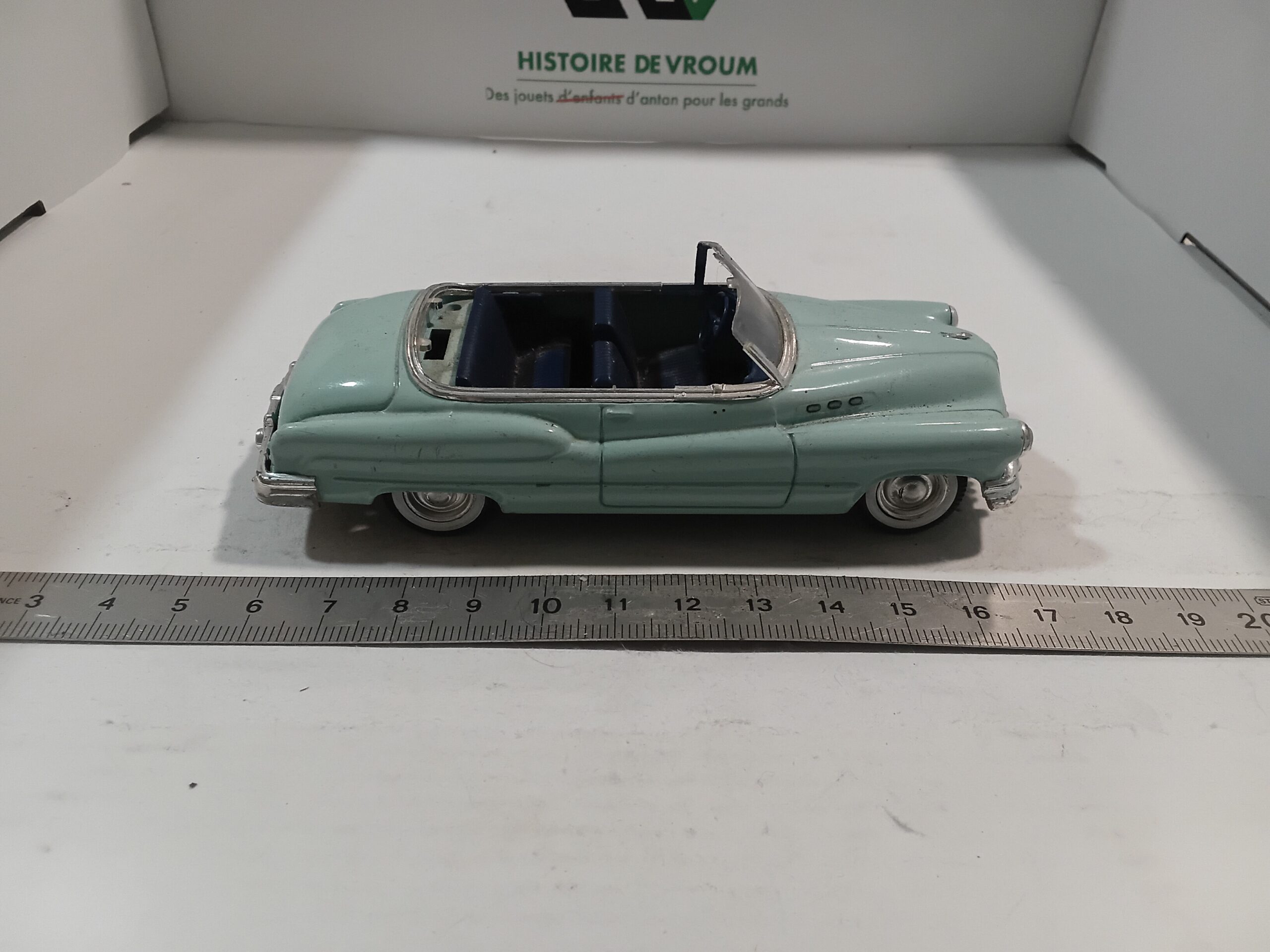 Buick 1950 Cabriolet Bleue Solido 1/43 (sans capote) – Image 4