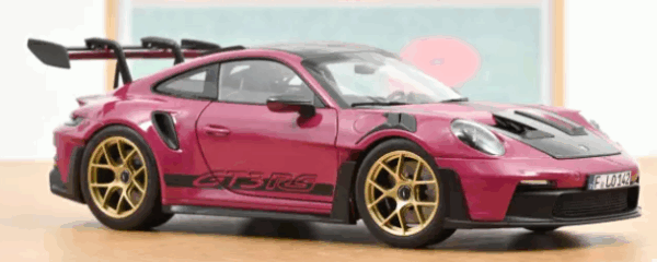 Porsche 911 GT3 RS Pack Weissach 2022 Ruby Star 1/18 – Image 6