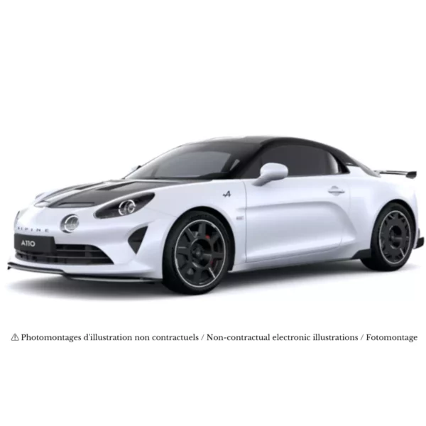 Alpine A110 R 2024 Blanc Iridescent 1/18 ( Précommande livrable décembre 2025 )