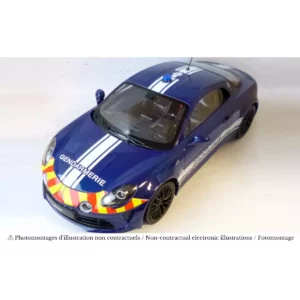 Alpine A110 S 2023 Gendarmerie 1/18 ( Précommande livrable Septembre 2025 )