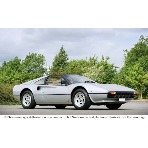 Ferrari 308 GTS 1982 Argent 1/18 ( Précommande Livrable Décembre 2025 )