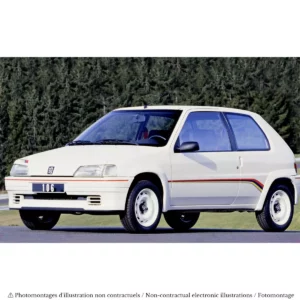Peugeot 106 Rallye 1.3 1993 Blanc 1/18 ( Précommande livrable décembre 2025 )