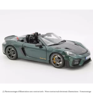 Porsche 718 Spyder RS Pack Weissach 2023 Forestgreenmetallic 1/18 ( Précommande Livrable Décembre 2025 )