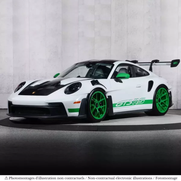 Porsche 911 GT3 RS 2022 Vert Jet métallisé et Noir 1/12 ( Précommande Livrable Février 2026 )