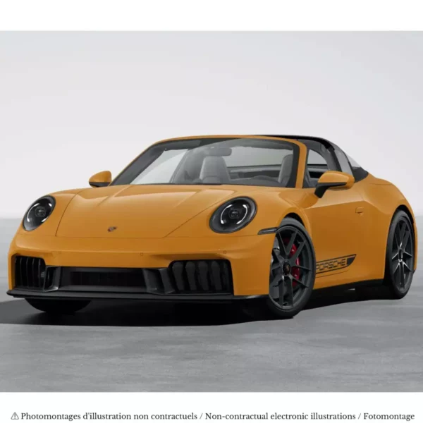 Porsche 911 Targa 4 GTS 2025 Jaune Bahama1/18 ( Précommande Livrable Décembre 2025 )